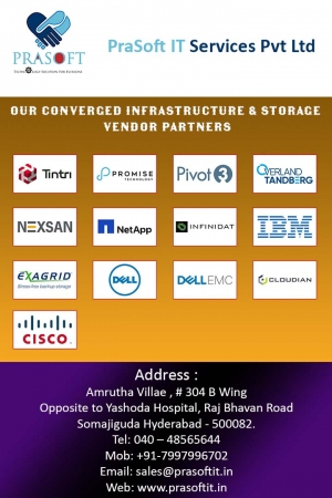 Our Converged Infrastructure & Storage vendor partners